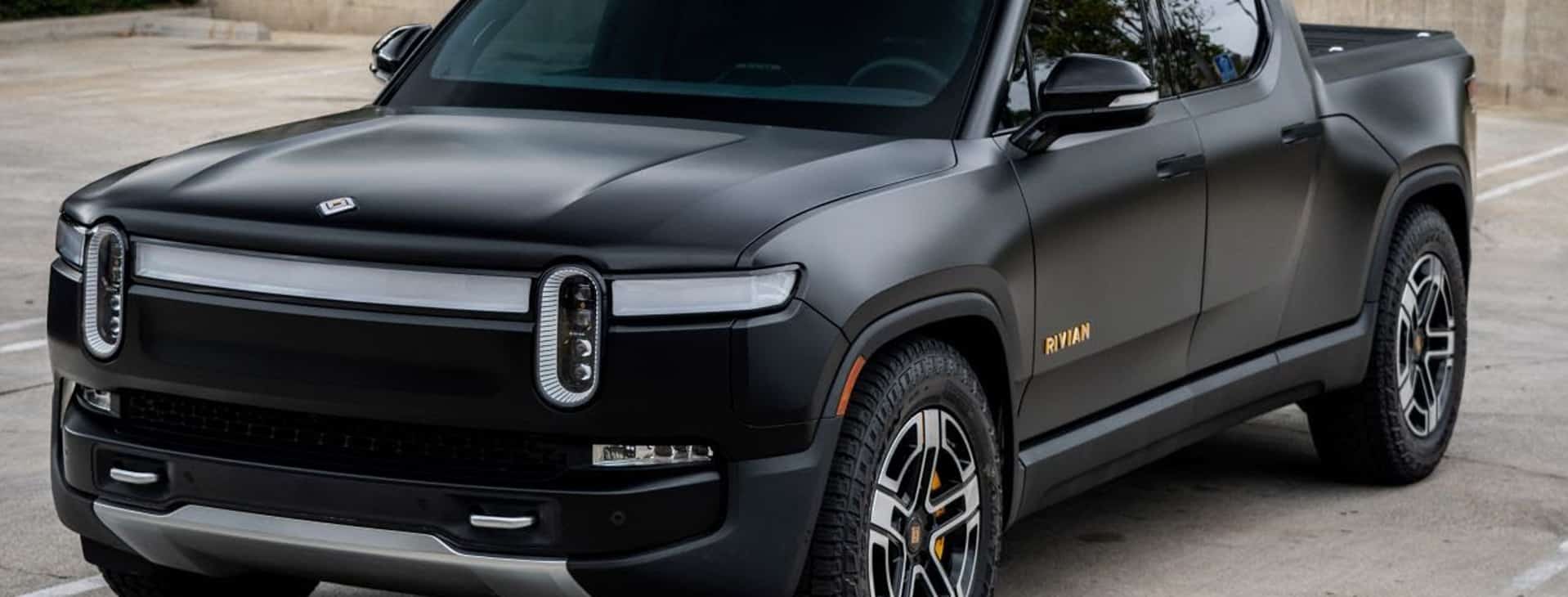 Rivian Black Satin