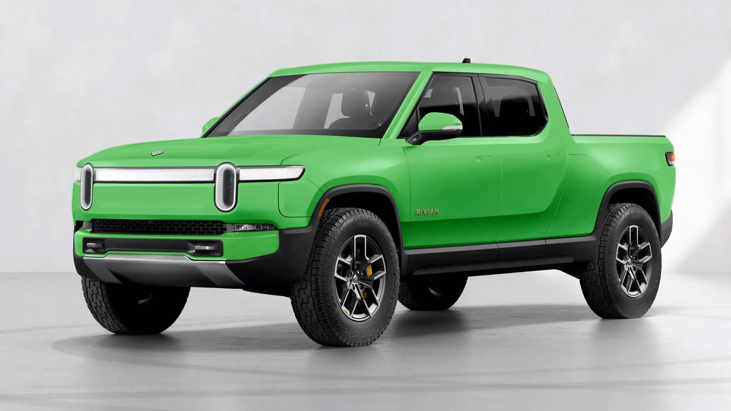 Rivian R1T - Green