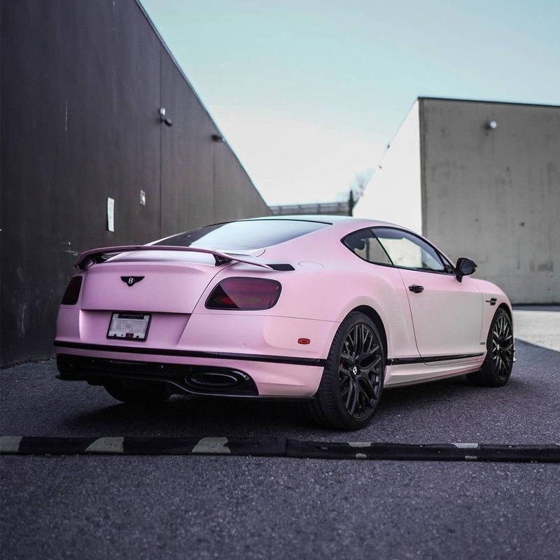Bently Continental GT Supersport - Matte Powder Pink 6