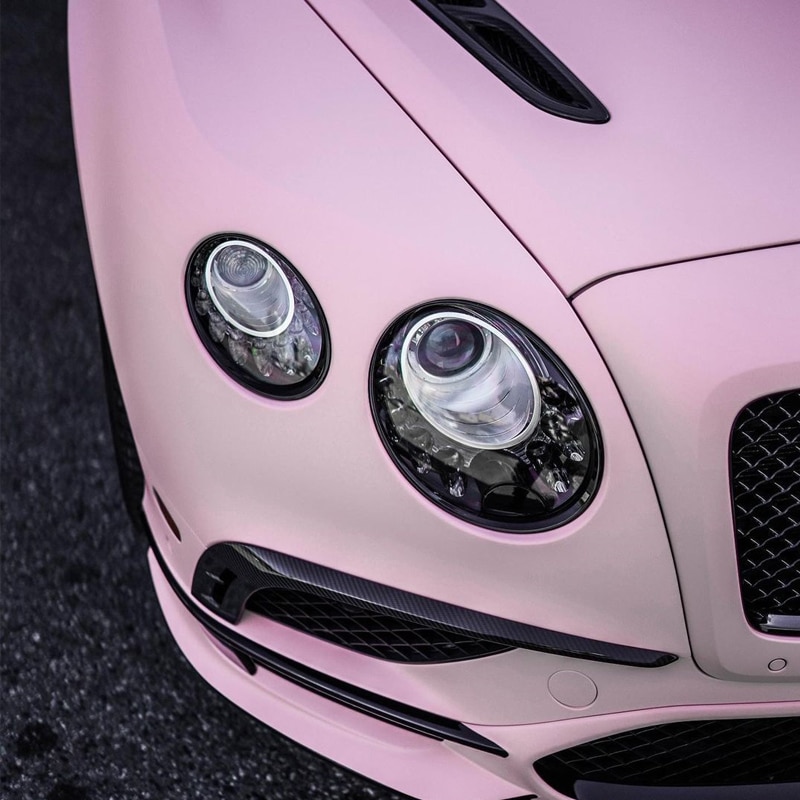 Bently Continental GT Supersport - Matte Powder Pink 7