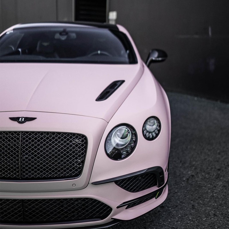 Bently Continental GT Supersport - Matte Powder Pink