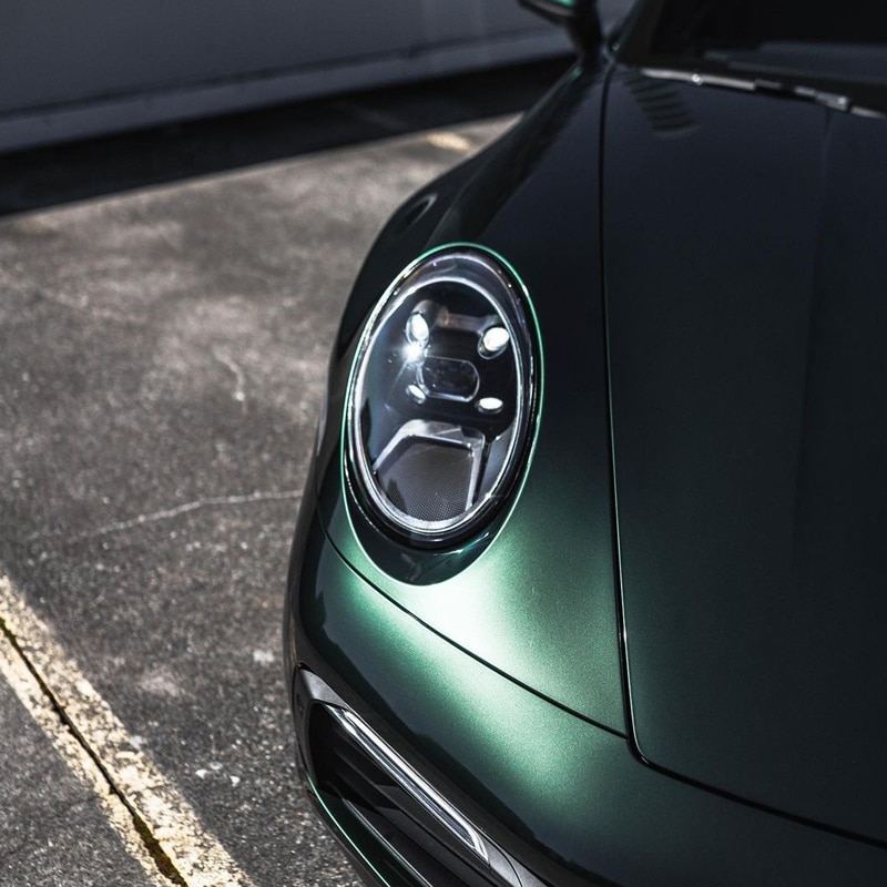Porsche 992 - Metallic Midnight Green 2