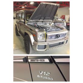 2017 Mercedes G65 AMG tuned to 800hp on a stock car. We are now able to program the transmission control unit (TCU) to raise the torque limiter via OBD2 which is not a concern on the 2014/15. #Mercedes #G65 #AMG #MercedesTuning #ECUTuning #ECUTuningGroup