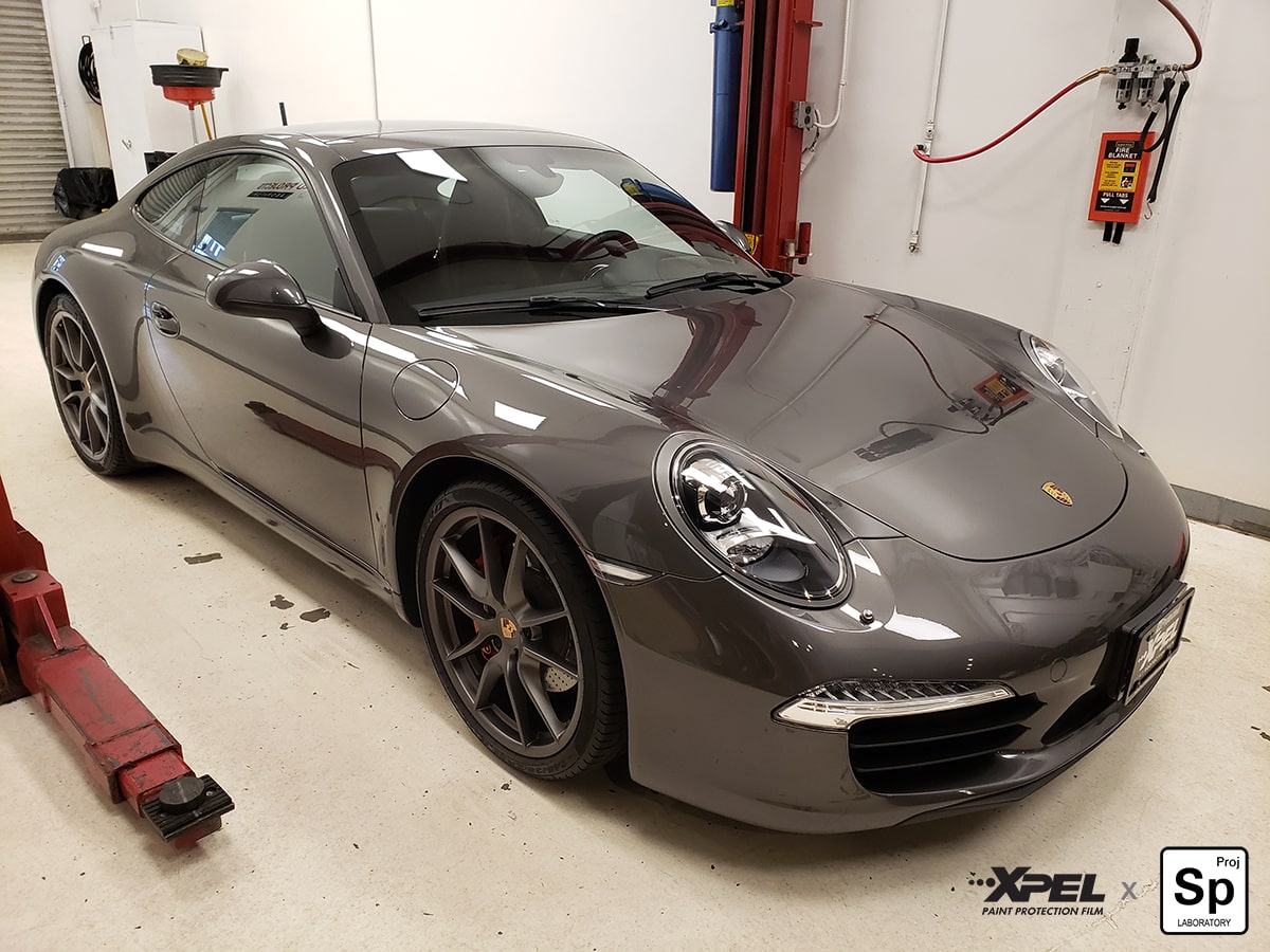 Film de protection carrosserie Xpel pour Porsche 911 (991)