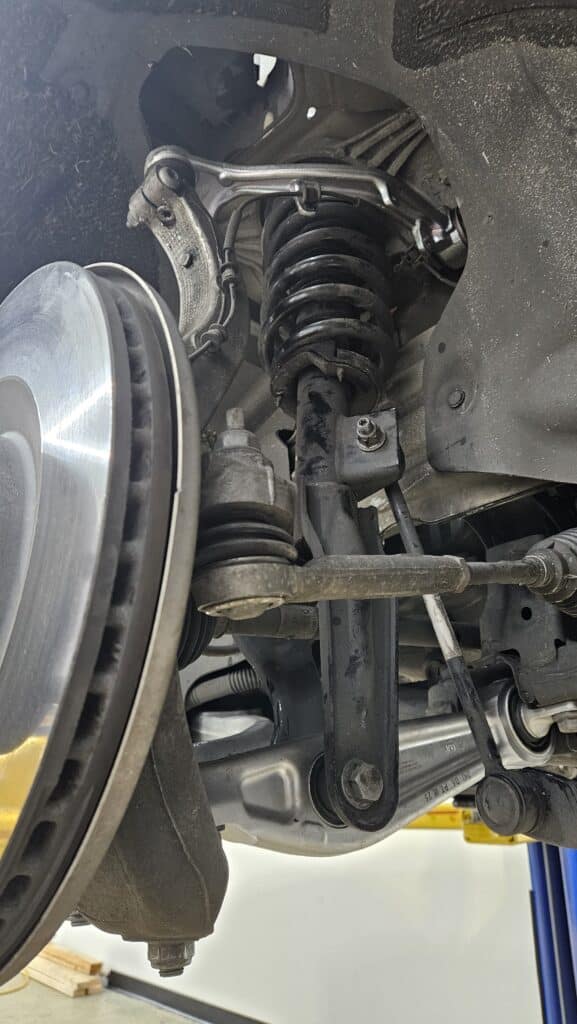 Tesla upper and lower control arms